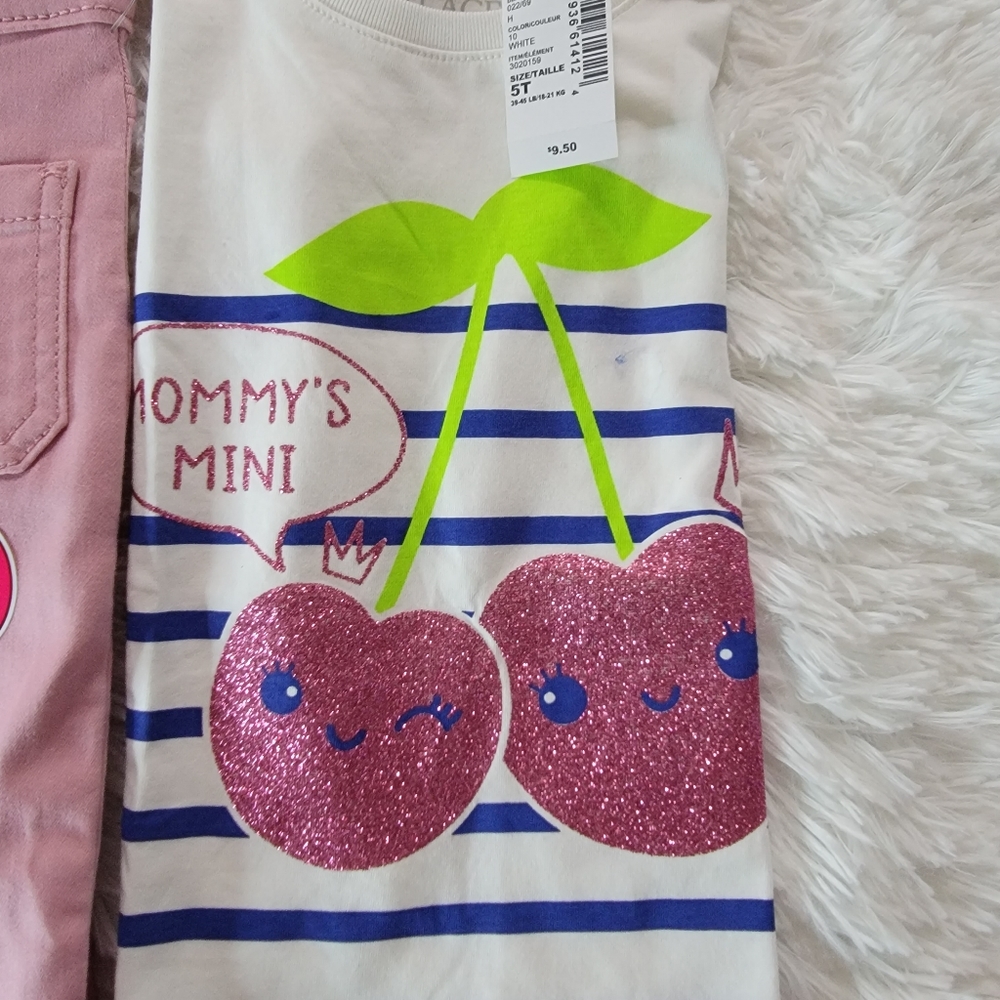 Children's Place Girls Bundle of 6 size 5 - Picture 10 of 12